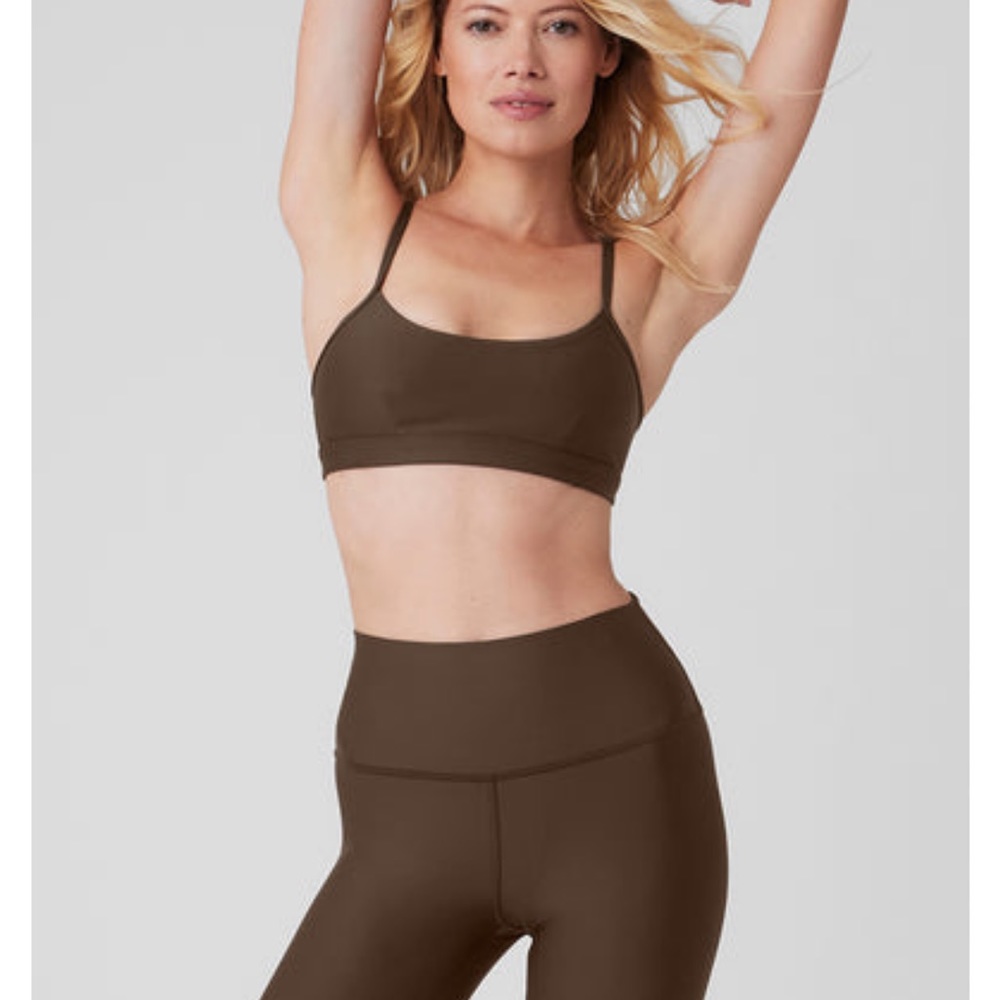 Alo leggings and matching sports bra